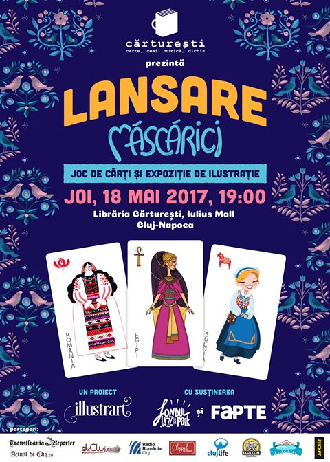 18.05 Lansare de carte: Măscărici