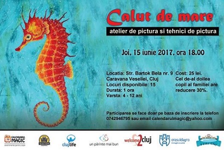 15.06 “Calut de mare” – Atelier de pictura pentru copii