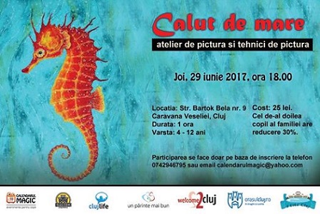 29.06 “Calut de mare” – Atelier de pictura pentru copii