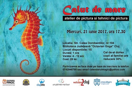 21.06 “Calut de mare” – Atelier de pictura pentru copii