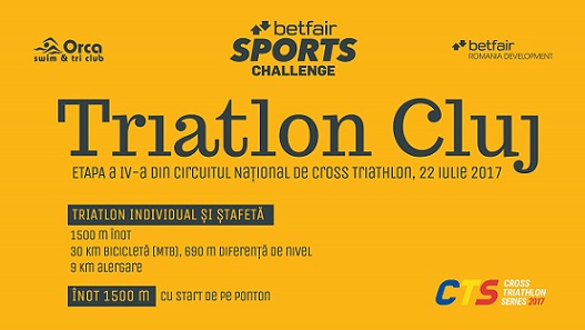 22.07 Eveniment sportiv: Triatlon Cluj