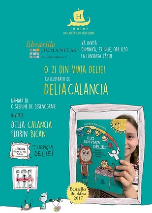 23.07 Lansare de carte: O zi din viața Deliei