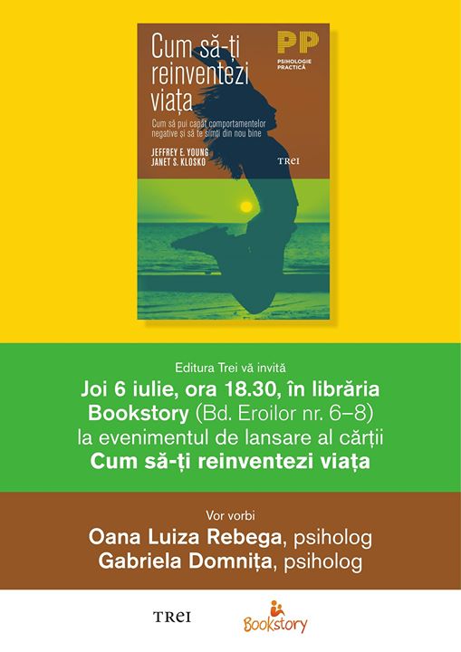 06.07 Cum să-ți reinventezi viața – lansare de carte