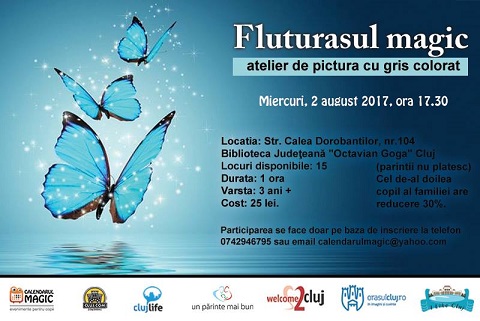 02.08 Atelier pentru copii: Fluturasul magic