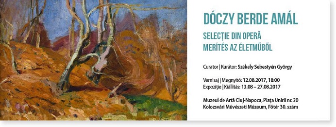 13-27.08 Expoziţia „Dóczy Berde Amál – selecție din operă”