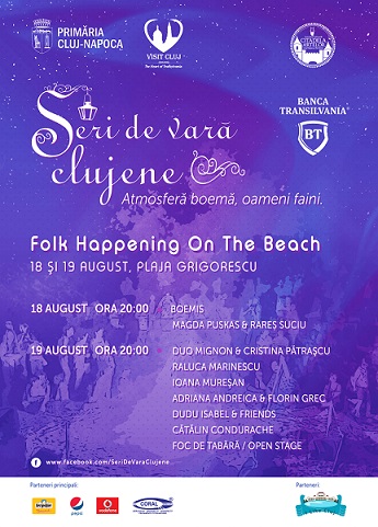 18-19.08 Seri de folk pe Plaja Grigorescu