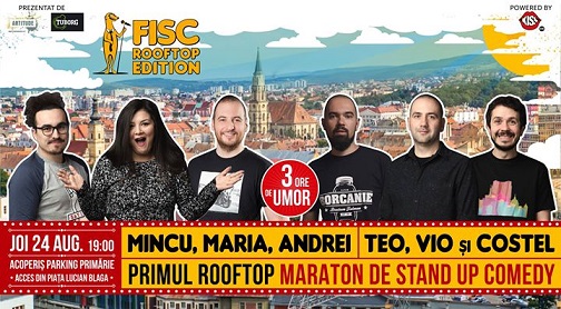 24.08 Stand Up Comedy: FISC Rooftop Edition