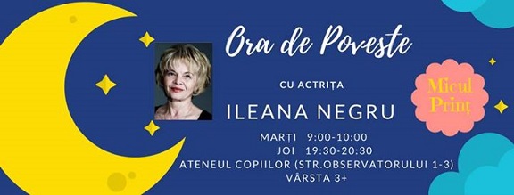 29.08 Activitate pentru copii: Ora de poveste