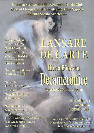 7.09 Lansare de carte: Decameronice