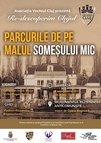 9.09 Tur ghidat: Parcurile de pe malul Someșului Mic