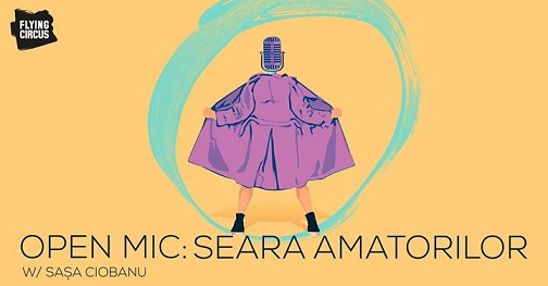 21.12 Concurs: Open Mic: Seara Amatorilor
