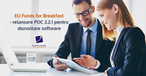8.05 Conferinta: EU Funds for Breakfast-relansare POC 2.2.1
