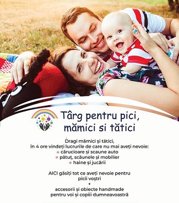 16.06 Targ pentru pici, mamici si tatici