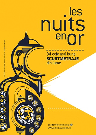 22-24.09 Proiectie scurtmetraje: Nuits en Or
