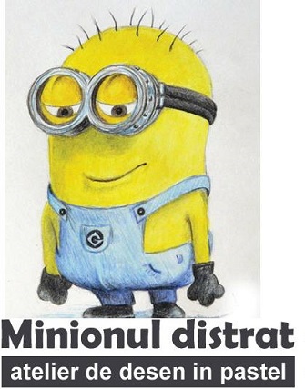 11.10 Atelier de desen in pastel: Minionul distrat