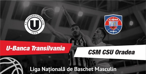 6.01 Eveniment sportiv: U-Banca Transilvania – CSM CSU Oradea