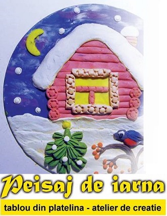 8.01 Atelier de creatie pentru copii: Peisaj de iarna