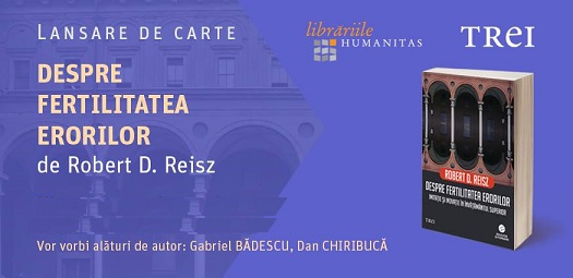 20.03 Lansare de carte: Despre fertilitatea erorilor