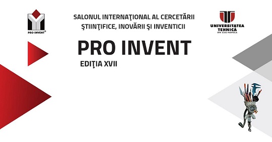 20-22.03 Salon internațional de Inventică și Cercetare: ProInvent