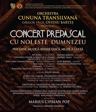 18.04 Concert Prepascal: Cu noi este Dumnezeu