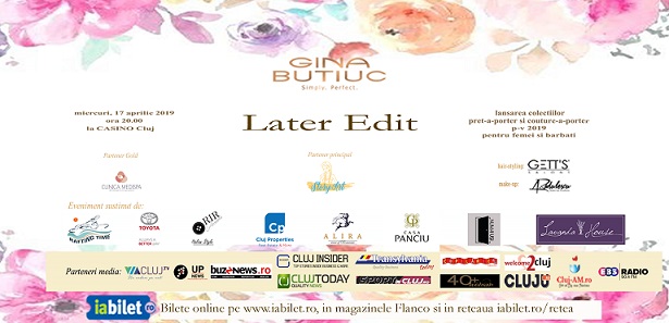 Gina Butiuc: Later Edit – new collections coming soon