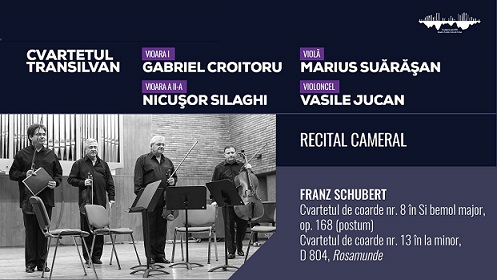 18.04 Recital cameral – Cvartetul Transilvan