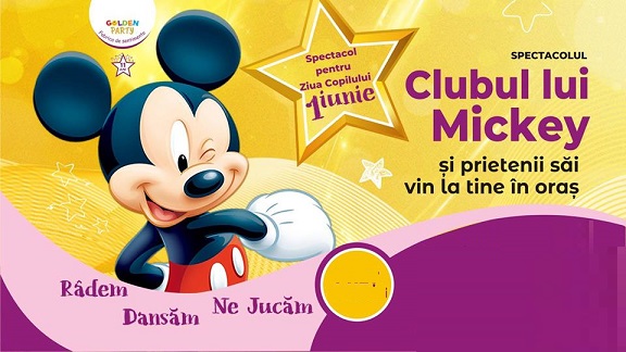 26.05 Eveniment pentru copii: Clubul lui Mickey