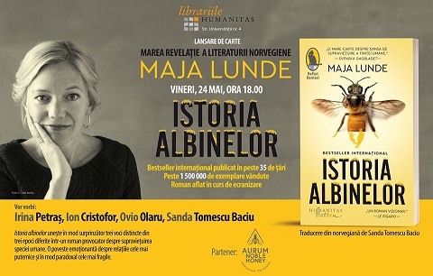 24.05 Lansare de carte: Istoria albinelor