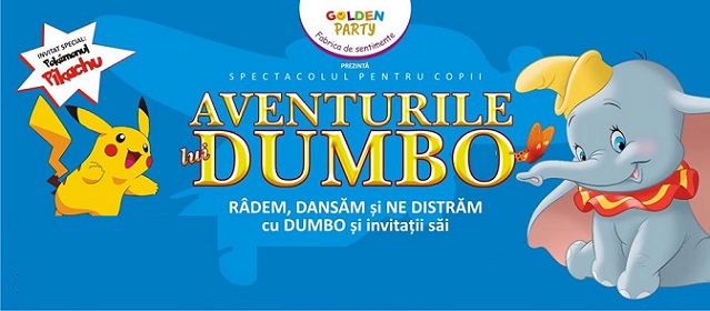 12.10 Eveniment pentru copii: Aventurile lui Dumbo