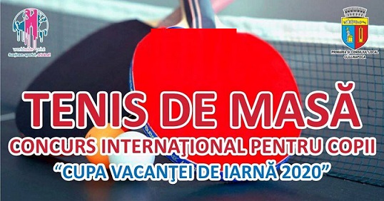 11.01 Tenis de masa pentru copii: Cupa Vacantei de Iarna 2020