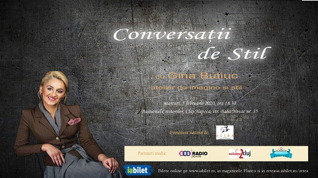 „Conversații de Stil” cu Gina Butiuc, atelierul care demonstrează că stilul se poate învăța, invită clujenii la cea de-a doua ediție