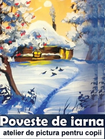 16.01 Atelier de pictura pentru copii: Poveste de iarna