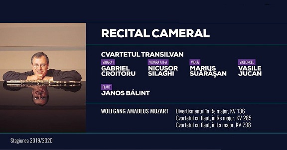 19.02 Recital cameral: Cvartetul Transilvan