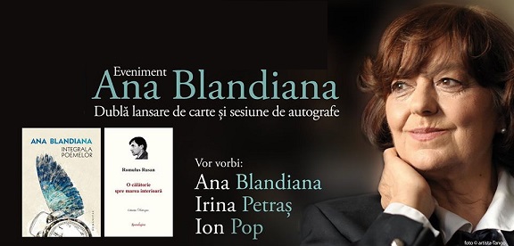 7.03 Dublă lansare de carte: Ana Blandiana și invitații săi