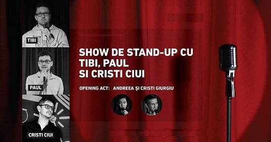 3.03 Show de Stand-Up cu Tibi, Paul și Cristi Ciui