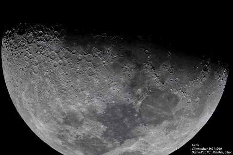 25.09 Observatii astronomice prin telescop