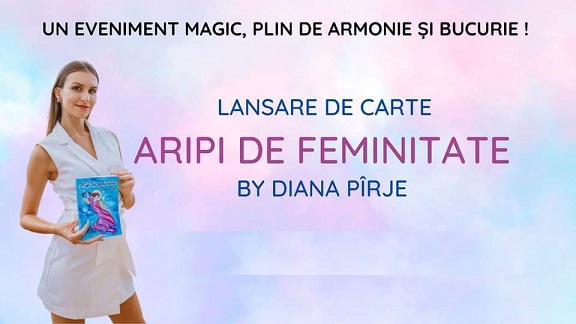 1.10 Lansare de carte: Aripi de Feminitate