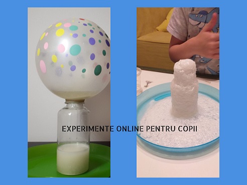 5.01 Experimente pentru copii: Balonul umflat de sticlă și Iarna în sticlă