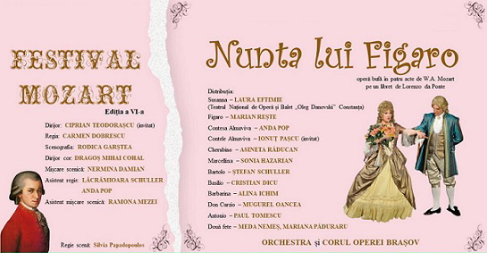 13.02 Festivalul Mozart: Nunta lui Figaro