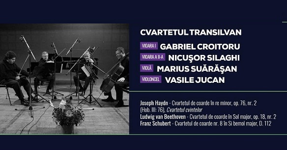 13.03 Recital: Cvartetul Transilvan