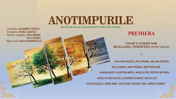 17.04 Spectacol de balet: Anotimpurile