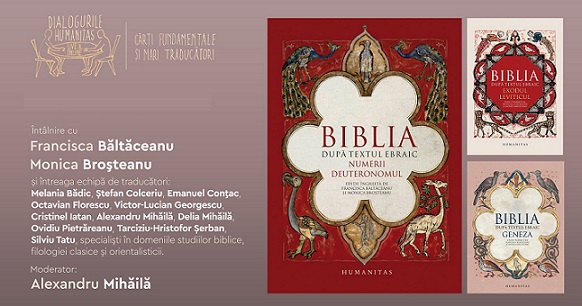 13.04 Discutie: Biblia după textul ebraic. Numerii. Deuteronomul