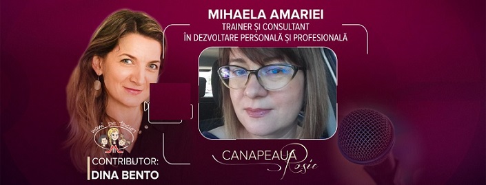 16.04 Webinar: Canapeaua Roșie cu Mihaela Amariei