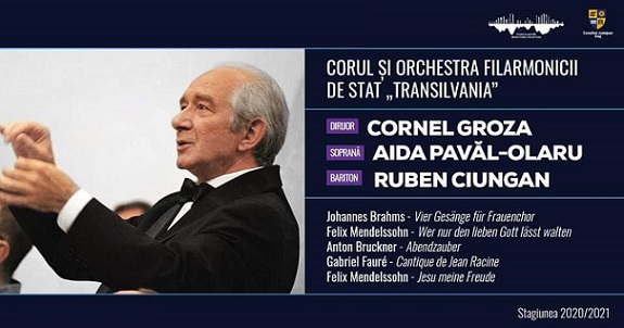 28.05 Concert vocal-simfonic: dirijor Cornel Groza