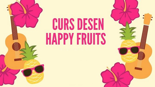 29.05 Curs desen: Happy Fruits