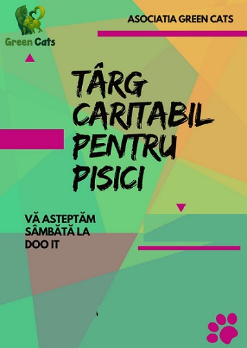 7.08 Târg caritabil: Green Cats