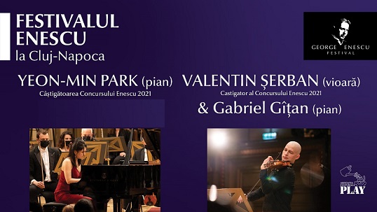 3.09 Festivalul Enescu: Recitaluri Yeon-Min Park și Valentin Șerban