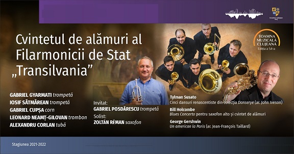 26.10 Cvintetul de alămuri al Filarmonicii de Stat „Transilvania”