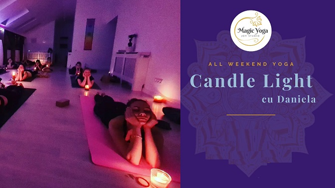 29.01 Yoga: Candle Light cu Daniela