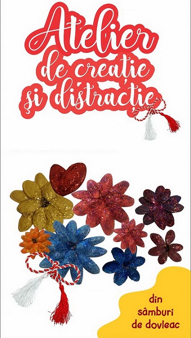 19.02 Eveniment pentru copii: Atelier de mărţişoare